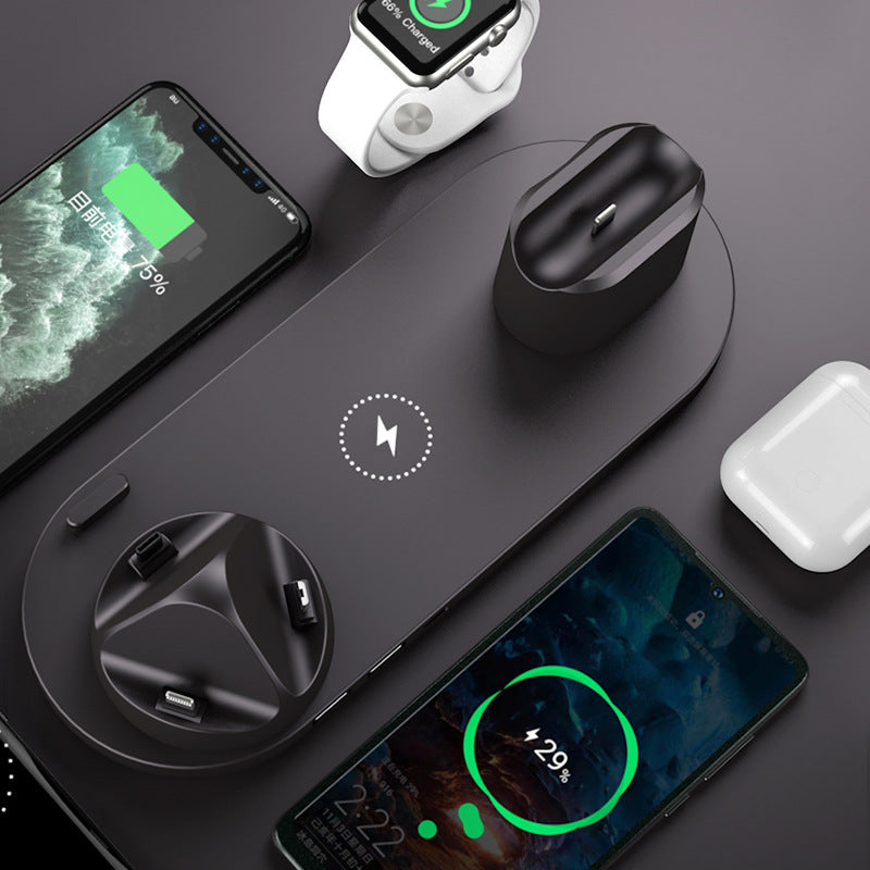 6-in-1 Fast Wireless Charging Dock for iPhone and Watch