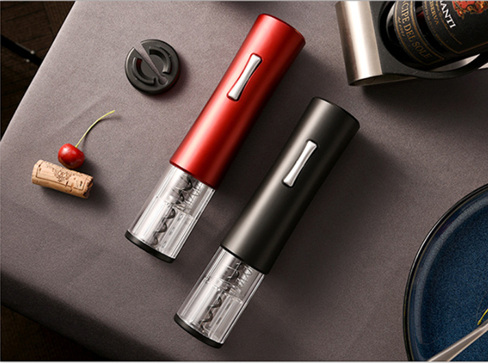 Electric Wine Opener Set with Foil Cutter for Kitchen and Dining