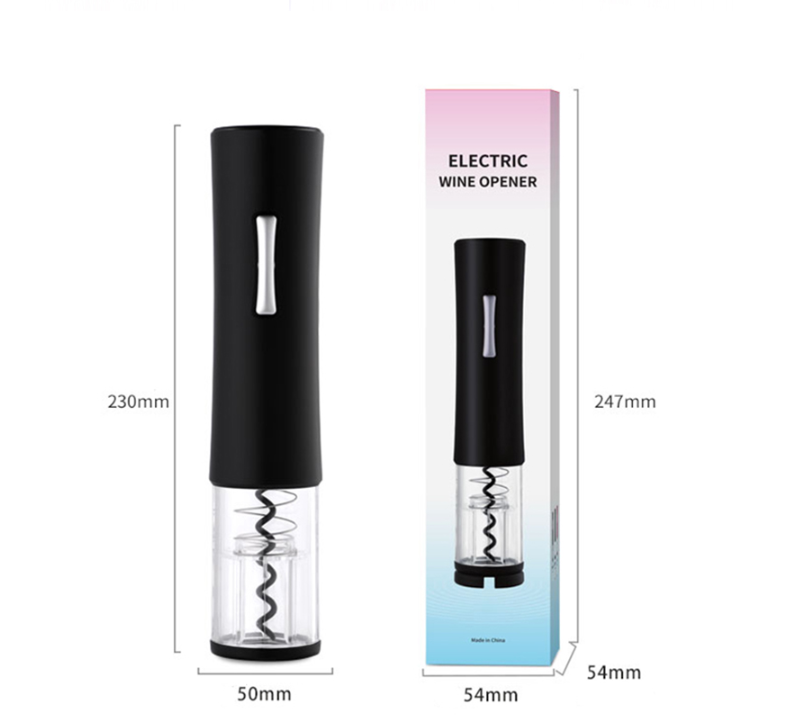 Electric Wine Opener Set with Foil Cutter for Kitchen and Dining