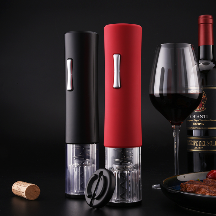 Electric Wine Opener Set with Foil Cutter for Kitchen and Dining