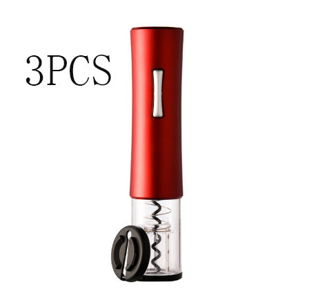 Electric Wine Opener Set with Foil Cutter for Kitchen and Dining