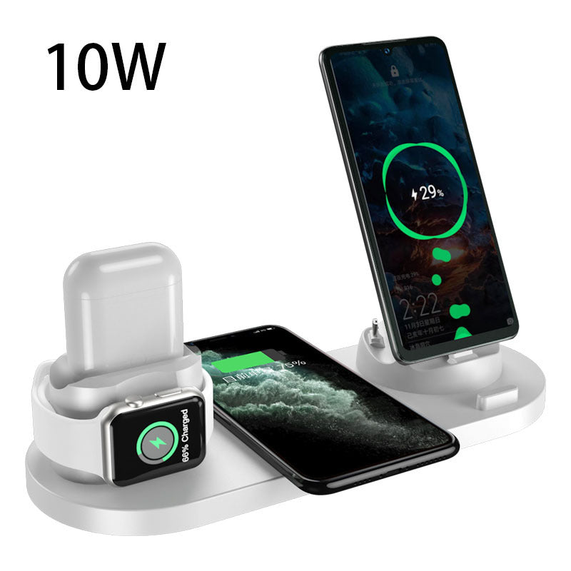 6-in-1 Fast Wireless Charging Dock for iPhone and Watch