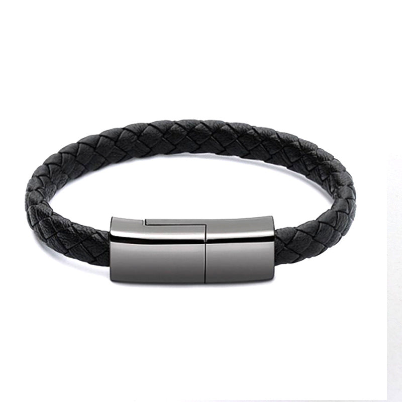 Bracelet Charger USB Cable for iPhone and USB-C Phones