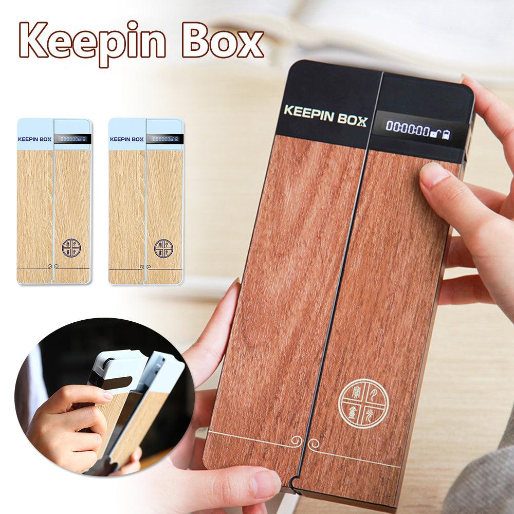 Self-Discipline Phone Lock Box for Limiting Cell Phone Use