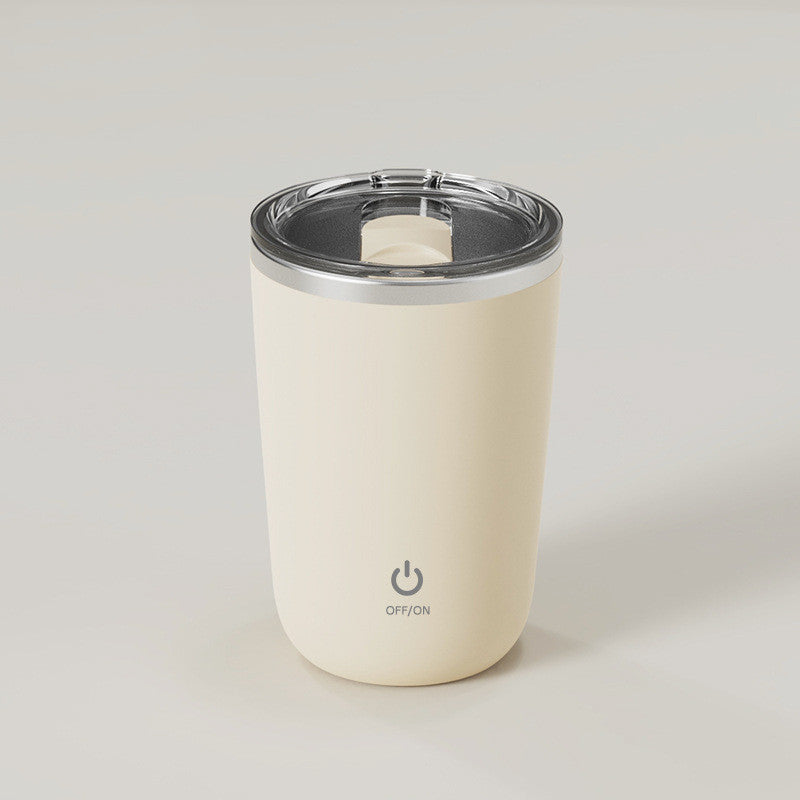 Electric Self-Stirring Mug with Magnetic Stirring for Coffee, Milk, and Juice Mixing