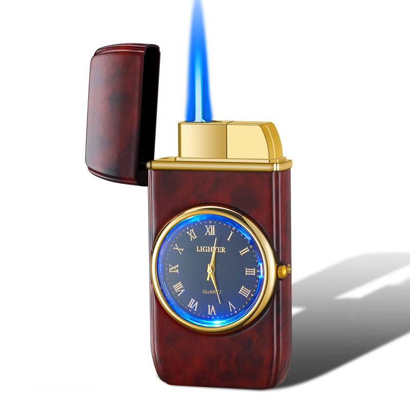 Multifunctional Electronic Watch with Cigarette Lighter and LED Flashing Lamp