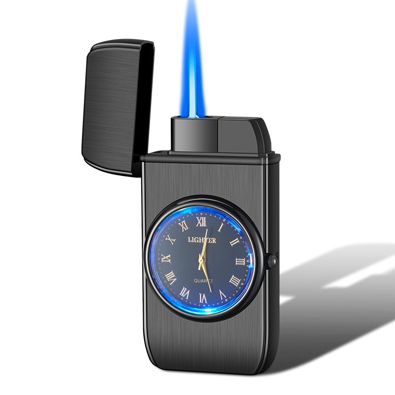 Multifunctional Electronic Watch with Cigarette Lighter and LED Flashing Lamp