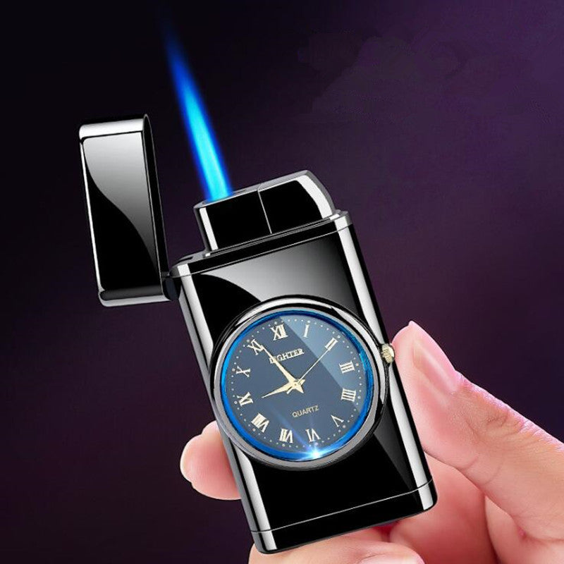 Multifunctional Electronic Watch with Cigarette Lighter and LED Flashing Lamp