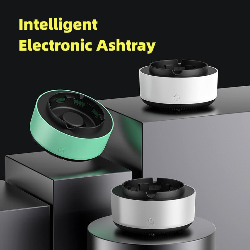 Portable Automatic Anion Air Purifying Ashtray for Car