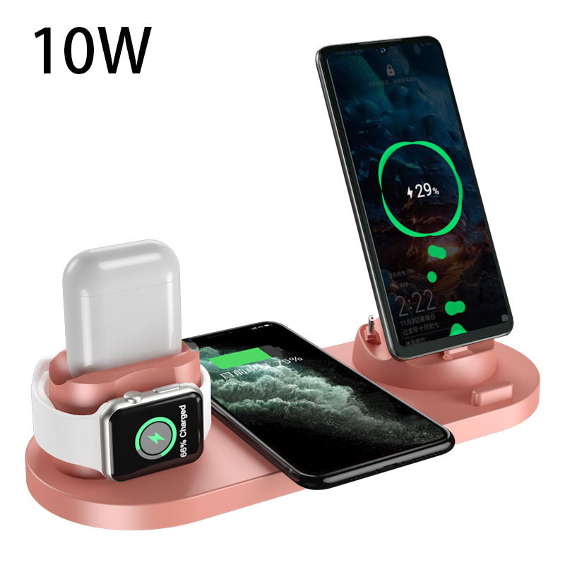 6-in-1 Fast Wireless Charging Dock for iPhone and Watch