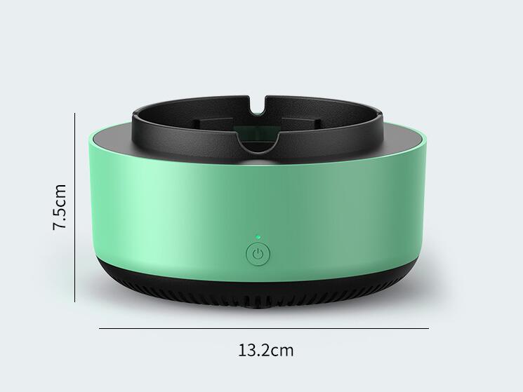 Portable Automatic Anion Air Purifying Ashtray for Car