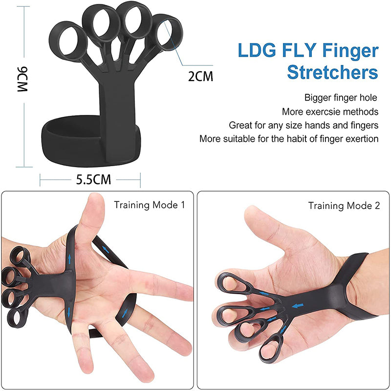 Silicone Finger Exercise Grip Trainer for Arthritis Relief and Rehabilitation