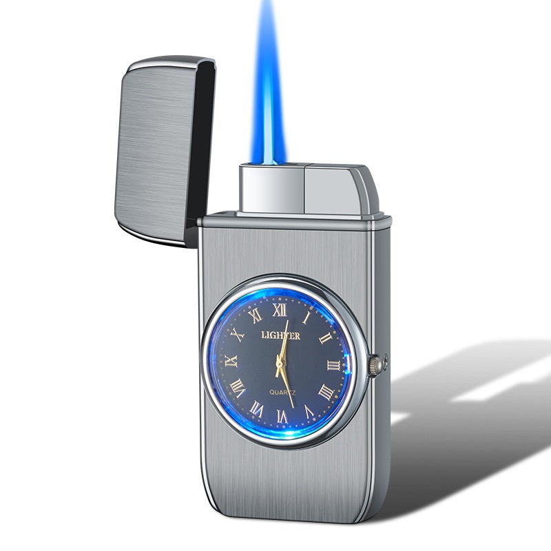 Multifunctional Electronic Watch with Cigarette Lighter and LED Flashing Lamp