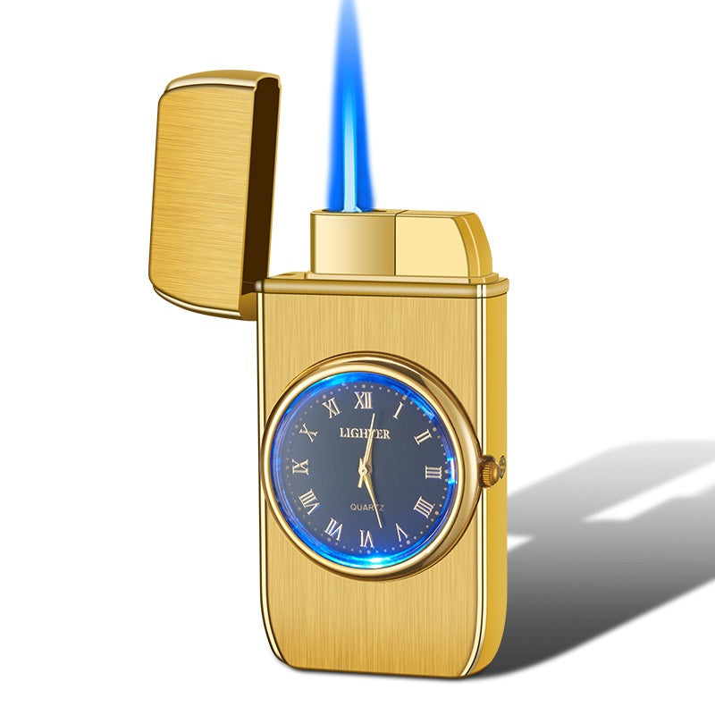 Multifunctional Electronic Watch with Cigarette Lighter and LED Flashing Lamp